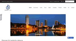 Desktop Screenshot of discoversrilanka.com
