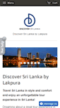 Mobile Screenshot of discoversrilanka.com